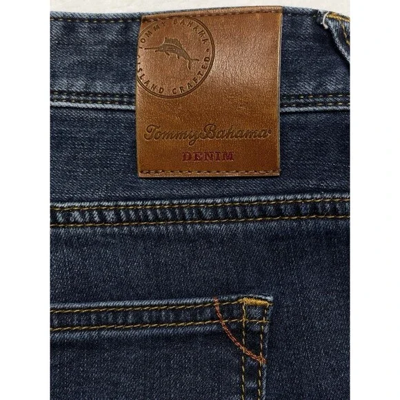 Tommy Bahama Big & Tall Men’s W44 L32 Sand Drifter Authentic Blue Denim Jeans - Picture 9 of 9